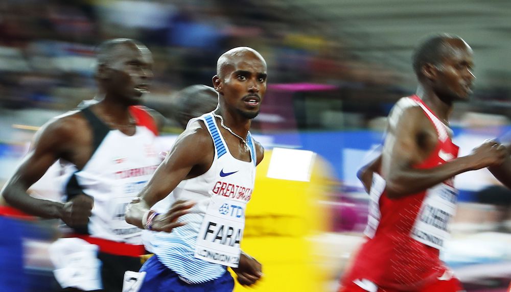 Mo Farah, IAAF World Championships, London, Athletics Results, Athletics scores