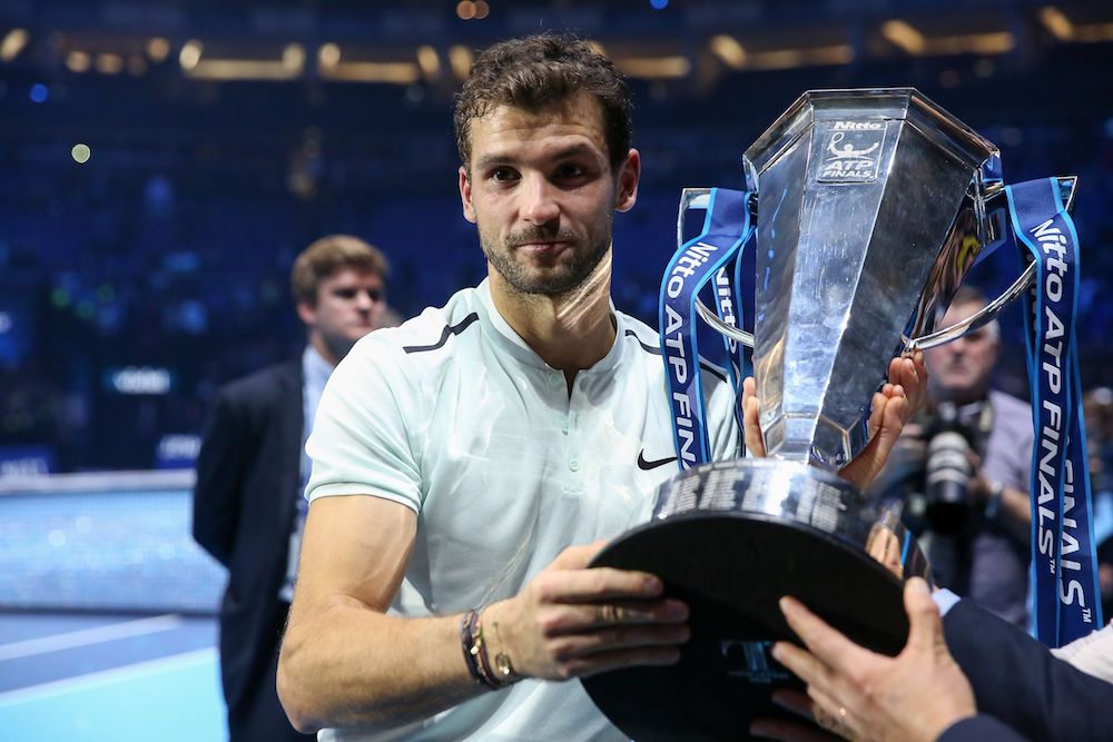 Grigor Dimitrov - Champion at the 2017 Nitto ATP Finals, London