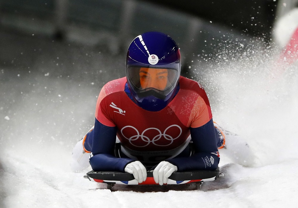 Laura Deas wins with Bronze in the Skeleton, PyeongChang Winter Olympics 2018