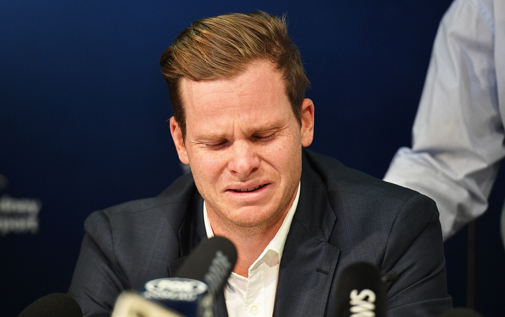 Steve Smith Press Conference after being sacked as Australian captain and being sent home in disgrace
