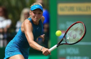Donna Vekic in the quarter-final of the Nature Valley Open, WTA Nottingham 2018