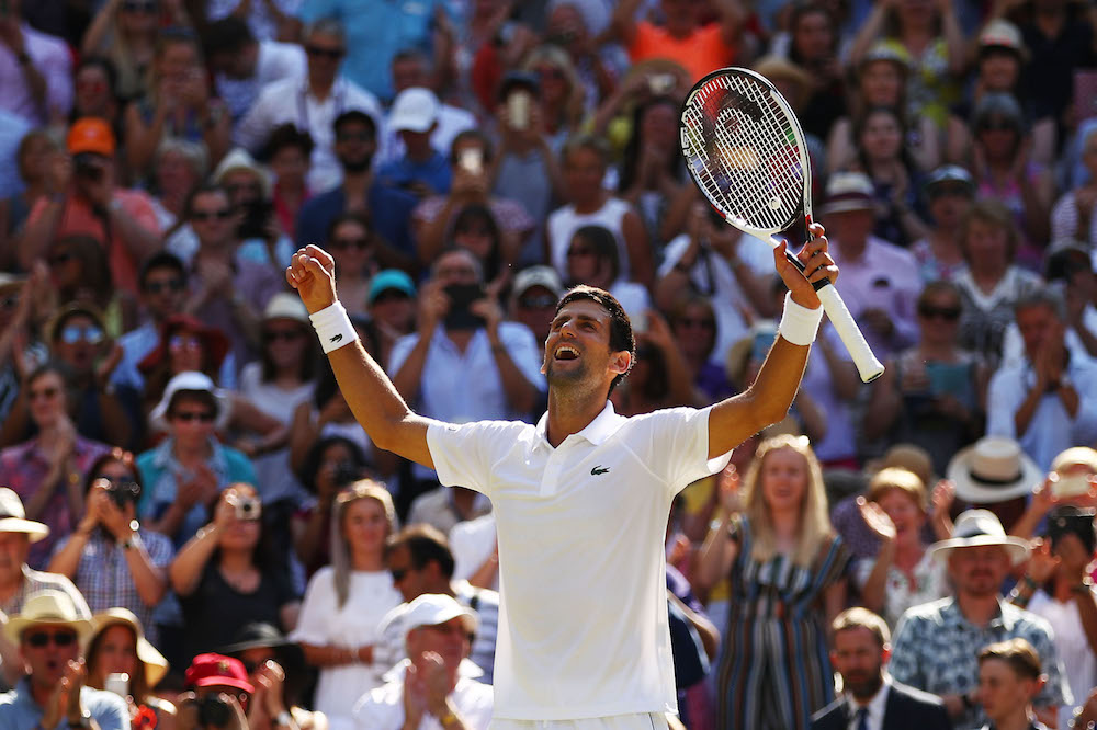 Novak Djokovic wins Wimbledon 2018