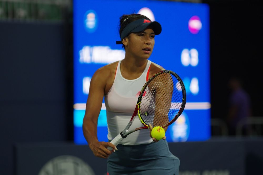 Heather Watson in the second round of the Mubadala Silicon Valley Classic, WTA San Jose 2018