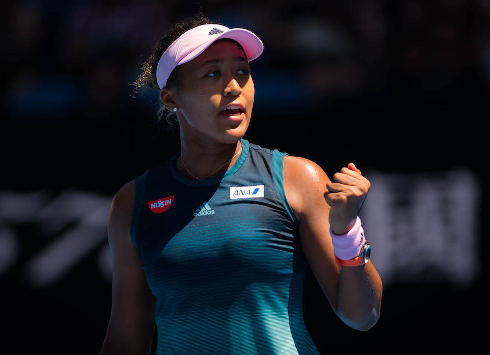Naomi Osaka in the quarter-final of the Australian Open 2019, Melbourne