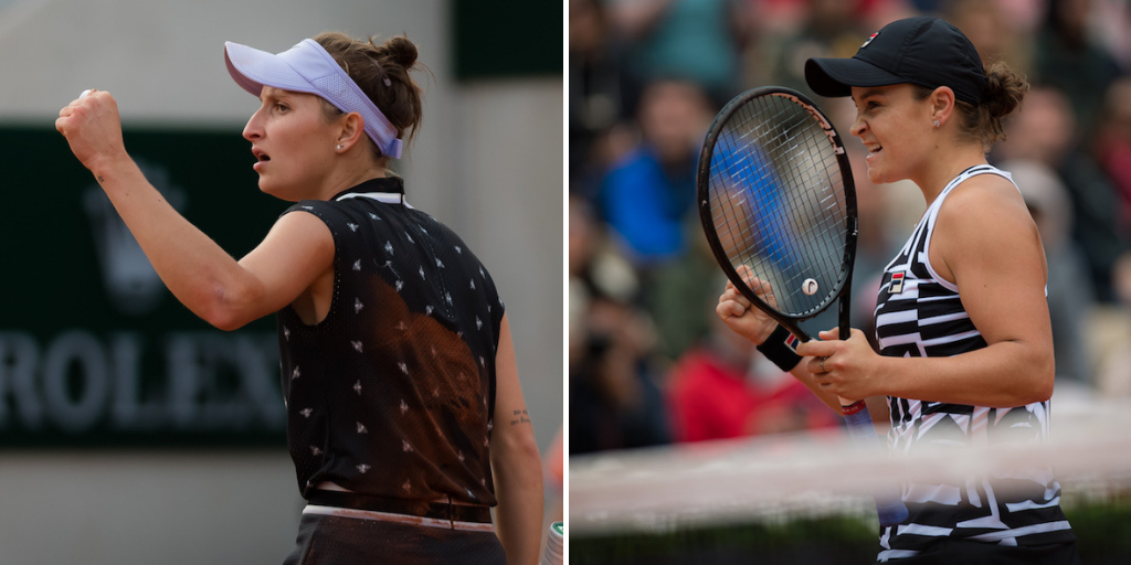 Roland Garros 2019 Finalists Ashleigh Barty and Marketa Vondrousova