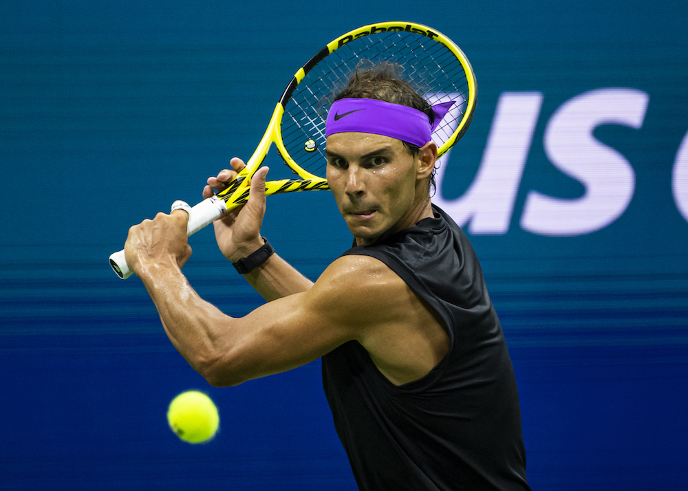 Rafael Nadal in the quarter-final of the US Open 2019, New York USA