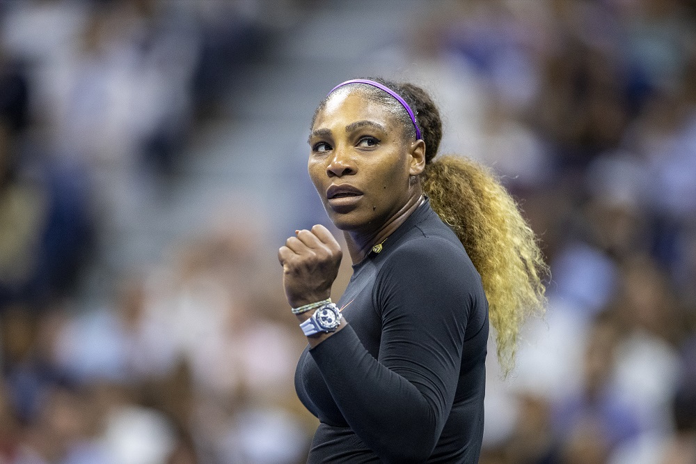 Serena Williams in the quarter-final of the US Open 2019, New York USA