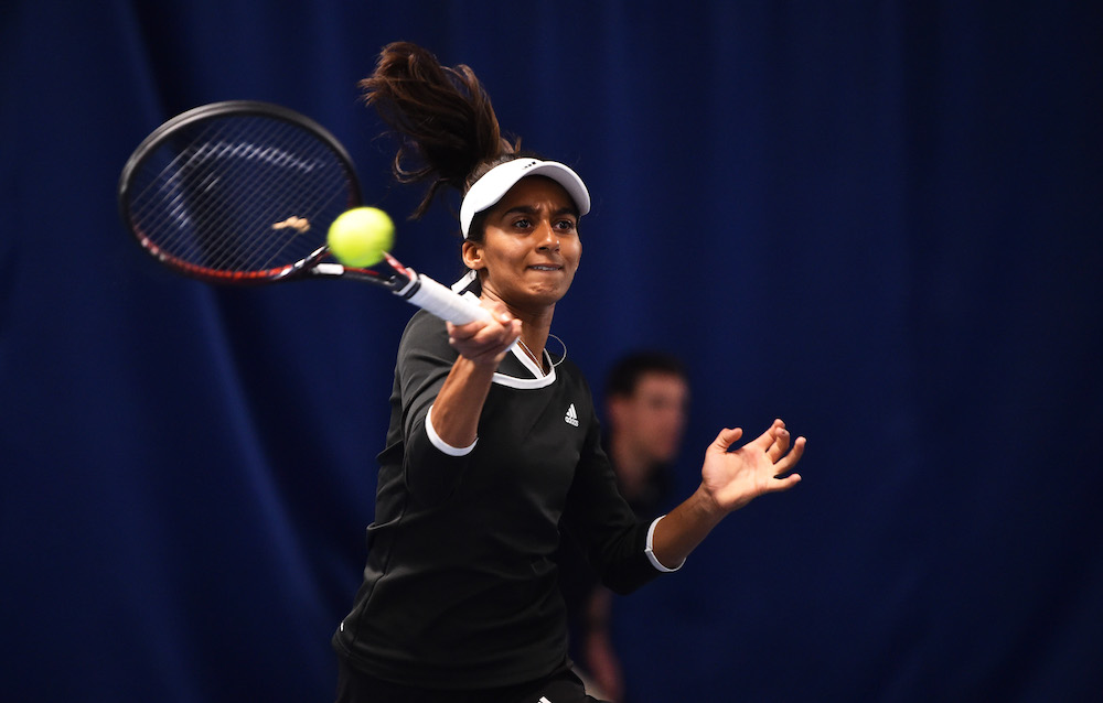 Naiktha Bains at the Nature Valley Open, Nottingham 2019