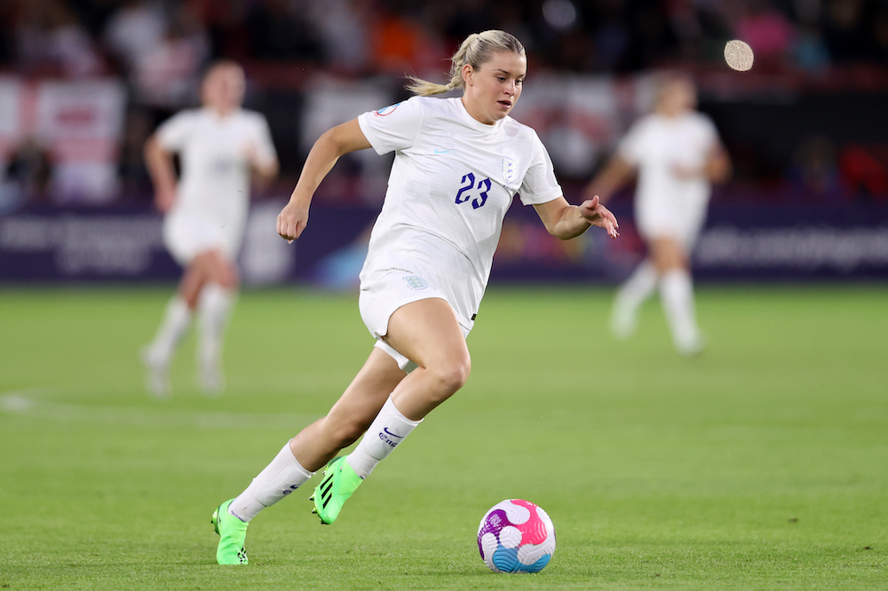 Alessia Russo in the Euro 2022 semi-final between England and Sweden