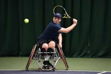 Andrew Penney at the 2021 LTA Wheelchair National Finals