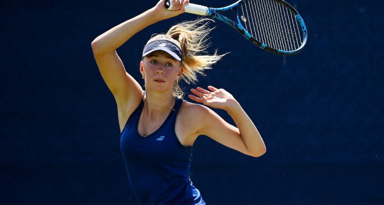 Kristina Paskauskas at the 2021 unior National Tennis Championships